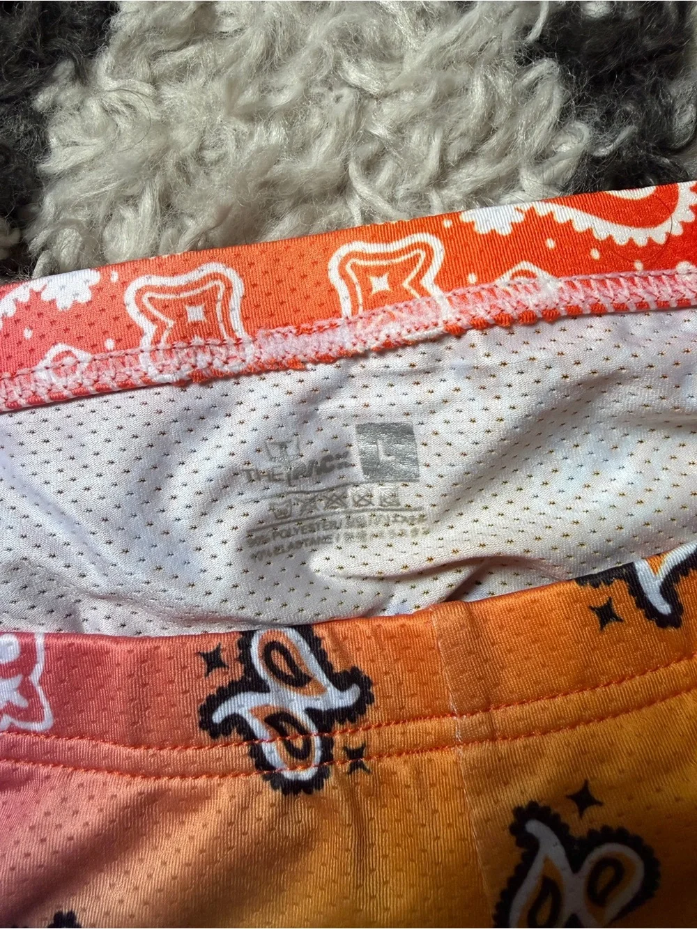 NWT Rainbow Bandana Print Swim/Briefs - Pride Festival- Medium and Large